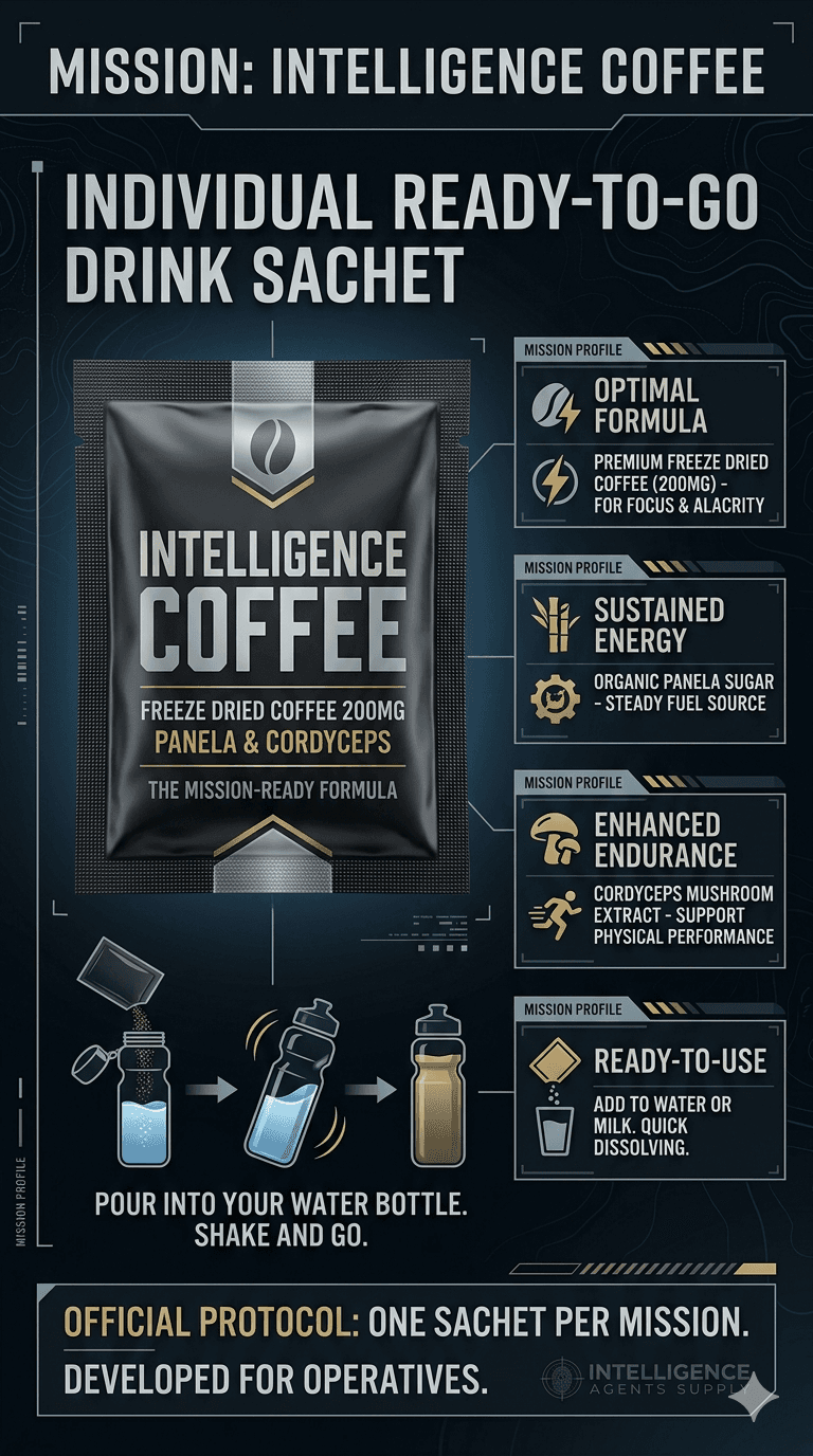 Intelligence Coffee - Individual Ready-to-Go Drink Sachet